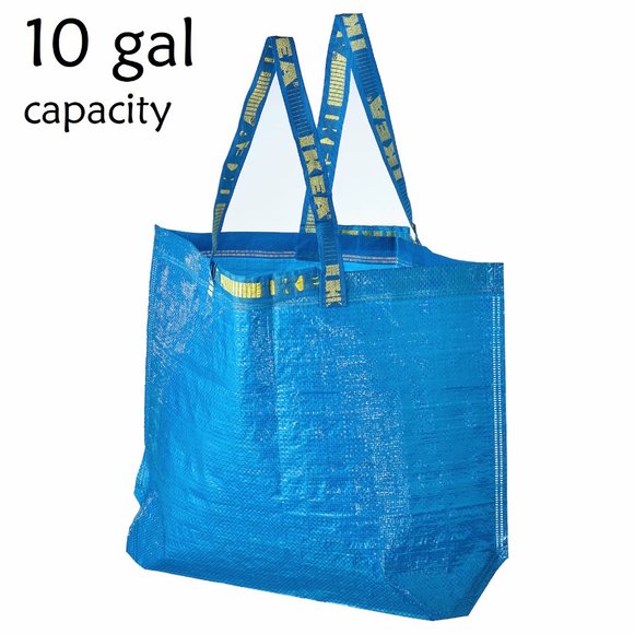 Set of 4 Reusable Shopping Bags IKEA Frakta - Picture 2 of 6